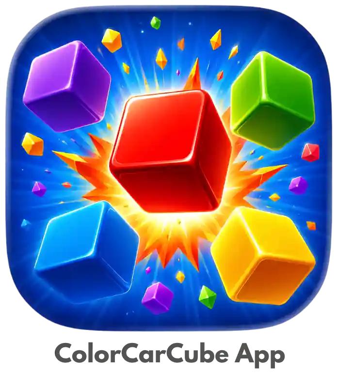 ColorCarCube Movie App Logo